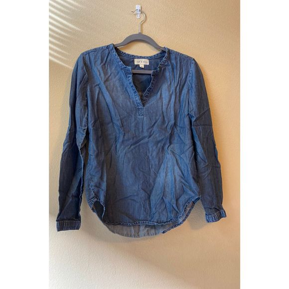 Cloth & Stone denim Blouse - Picture 4 of 4